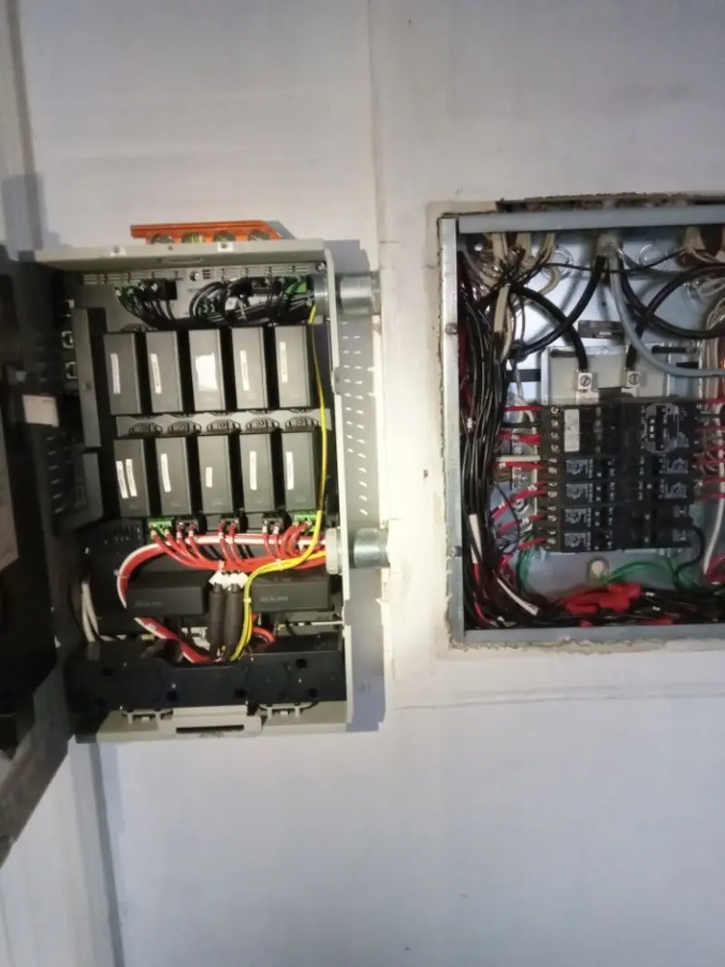 Electrical panel upgrade completed for Electrical Inspection in Reston